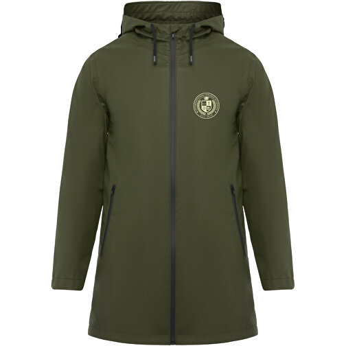 Sitka Regenmantel Für Herren , dark military green, Polyurethaan 100% Polyester, 210 g/m2, M, , Bild 2