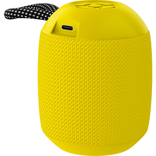 Lautsprecher GrooveFlex , gelb, Kunststoff, 88,00cm (Höhe), Bild 1