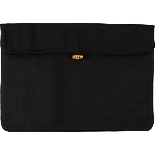 Sacoche pour ordinateur portable en coton (220 gr/m²) Dirk, Image 1