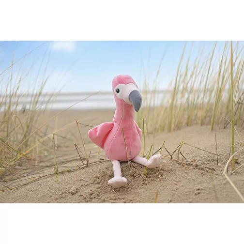 Peluche ‘Flamant rose’ en polyester Alicia, Image 5
