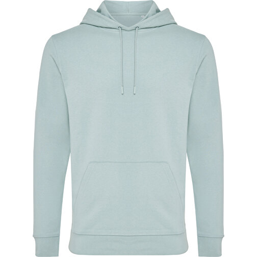 Iqoniq Jasper Hoodie Aus Recycelter Baumwolle , Iceberg green, 50% recycelte und 50% biologische Baumwolle, M, 73,00cm x 1,00cm (Länge x Höhe), Bild 1