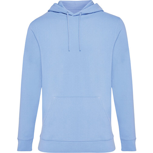 Iqoniq Jasper Hoodie Aus Recycelter Baumwolle , sky blue, 50% recycelte und 50% biologische Baumwolle, M, 73,00cm x 1,00cm (Länge x Höhe), Bild 1