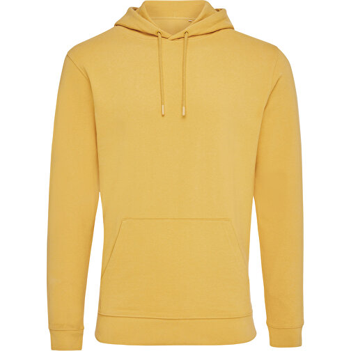 Iqoniq Jasper Hoodie Aus Recycelter Baumwolle , ochre yellow, 50% recycelte und 50% biologische Baumwolle, XL, 77,00cm x 1,00cm (Länge x Höhe), Bild 1