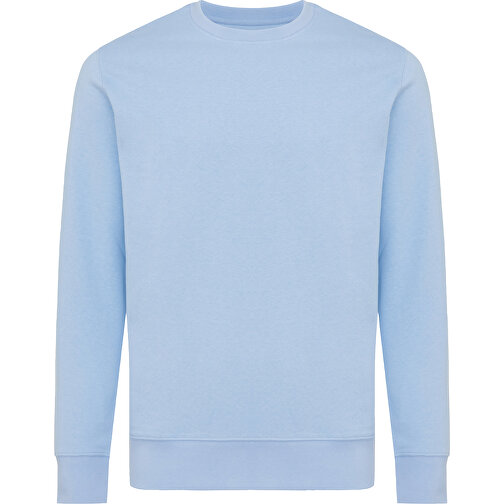 Iqoniq Etosha Lightweight Sweater Aus Recycelter Baumwolle , sky blue, 30% recycelte und 70% biologische Baumwolle, M, 72,00cm x 1,00cm (Länge x Höhe), Bild 1