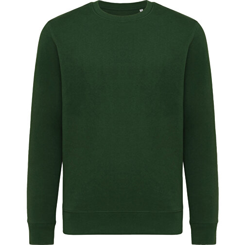 Iqoniq Etosha Lightweight Sweater Aus Recycelter Baumwolle , forest green, 30% recycelte und 70% biologische Baumwolle, L, 74,00cm x 1,00cm (Länge x Höhe), Bild 1