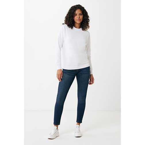 Iqoniq Etosha Lightweight Sweater Aus Recycelter Baumwolle , weiss, 30% recycelte und 70% biologische Baumwolle, L, 74,00cm x 1,00cm (Länge x Höhe), Bild 7