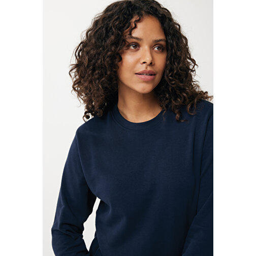 Iqoniq Etosha Lightweight Sweater Aus Recycelter Baumwolle , navy blau, 30% recycelte und 70% biologische Baumwolle, M, 72,00cm x 1,00cm (Länge x Höhe), Bild 9