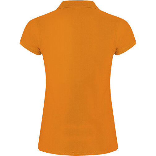 Star Poloshirt Für Damen , orange, Piqué Strick 100% Baumwolle, 200 g/m2, 3XL, , Bild 3
