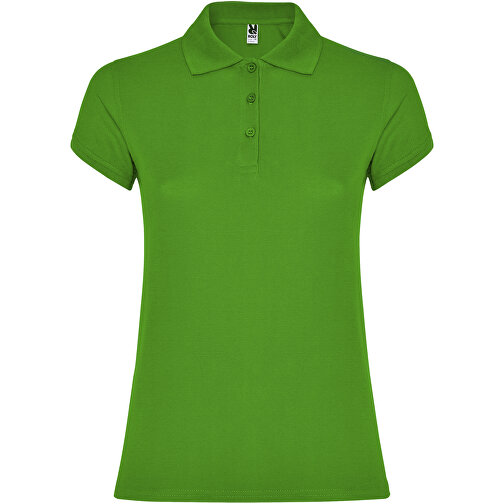 Star Poloshirt Für Damen , grass green, Piqué Strick 100% Baumwolle, 200 g/m2, 3XL, , Bild 1