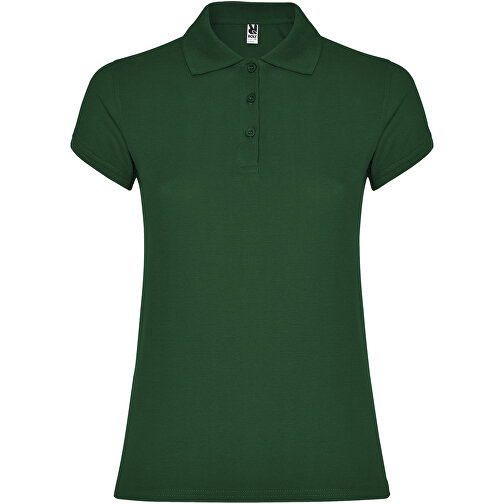 Star Poloshirt Für Damen , dunkelgrün, Piqué Strick 100% Baumwolle, 200 g/m2, S, , Bild 1