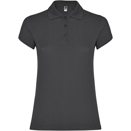 Star Poloshirt Für Damen , dark lead, Piqué Strick 100% Baumwolle, 200 g/m2, 2XL, , Bild 1