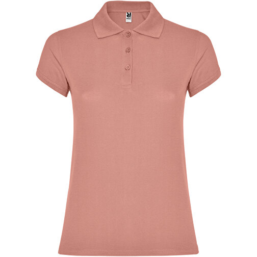 Star Poloshirt Für Damen , clay orange, Piqué Strick 100% Baumwolle, 200 g/m2, L, , Bild 1