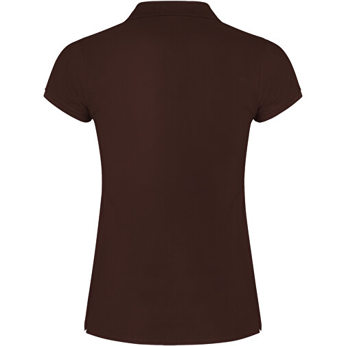 Star Poloshirt Für Damen , chocolat, Piqué Strick 100% Baumwolle, 200 g/m2, 3XL, , Bild 3