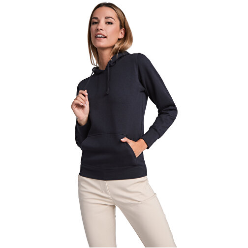 Urban Kapuzenpullover Für Damen , navy blue, Strick 50% Baumwolle, 50% Polyester, 280 g/m2, 2XL, , Bild 4