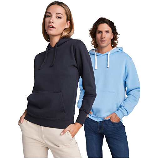 Urban Kapuzenpullover Für Damen , navy blue, Strick 50% Baumwolle, 50% Polyester, 280 g/m2, L, , Bild 5