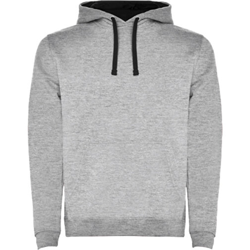 Urban Kapuzenpullover Für Herren , marl grey / black, Strick 50% Baumwolle, 50% Polyester, 280 g/m2, 4XL, , Bild 1