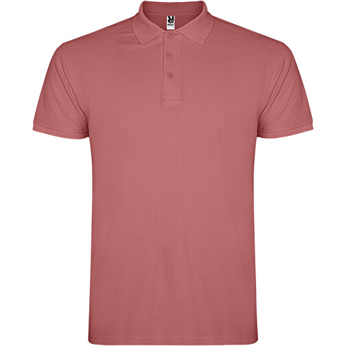 Star Poloshirt Für Herren , chrysanthemum red, Piqué Strick 100% Baumwolle, 200 g/m2, S, , Bild 1