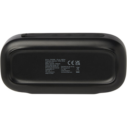 Stark 2.0 Bluetooth® Lautsprecher Aus Recyceltem Kunststoff, 5W, IPX5 , schwarz, Recycelter ABS Kunststoff, 15,80cm x 3,10cm x 7,40cm (Länge x Höhe x Breite), Bild 5