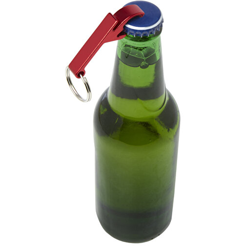 Tao otwieracz do butelek i puszek z łańcuchem do kluczy wykonany z aluminium pochodzącego z recy, Obraz 4