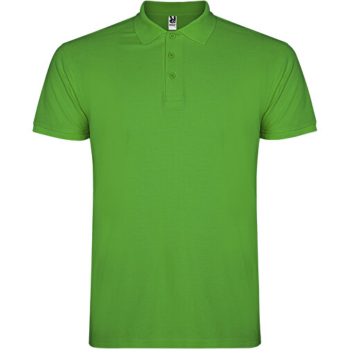 Star Poloshirt Für Herren , grass green, Piqué Strick 100% Baumwolle, 200 g/m2, 3XL, , Bild 1