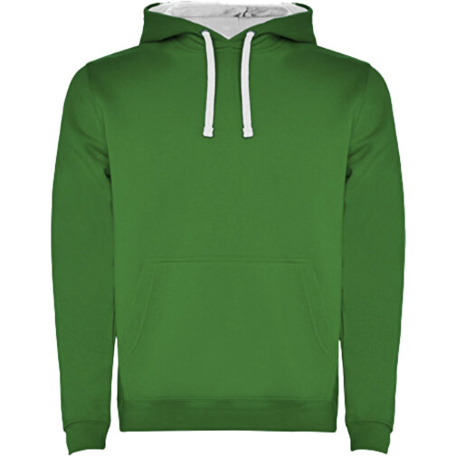 Urban Kapuzenpullover Für Herren , kelly green / white, Strick 50% Baumwolle, 50% Polyester, 280 g/m2, 3XL, , Bild 1