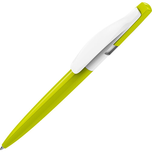 Prodir DS2 PPP Push Kugelschreiber , Prodir, pistatien / weiß, Kunststoff, 14,80cm x 1,70cm (Länge x Breite), Bild 1