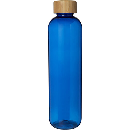 Ziggs 1000 Ml Sportflasche Aus Recyceltem Kunststoff , blau, Recycelter PET Kunststoff, Bambusholz, Recycelter PP Kunststoff, 7,55cm x 27,70cm x 7,55cm (Länge x Höhe x Breite), Bild 3