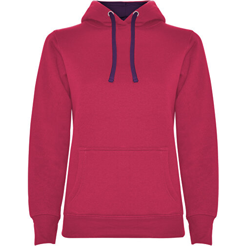 Urban Kapuzenpullover Für Damen , rosette / purple, Strick 50% Baumwolle, 50% Polyester, 280 g/m2, L, , Bild 1