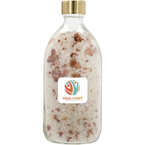 Wellmark Just Relax sól do kąpieli o różanym zapachu i pojemności 500 ml, Obraz 2