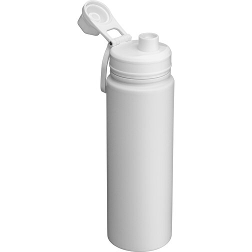 Thermotrinkflasche RETUMBLER-ARCTICDROP , weiß, Kunststoff, Silikon, recycelter Edelstahl, 26,00cm x 8,20cm x 8,20cm (Länge x Höhe x Breite), Bild 7
