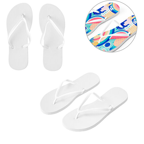 Chanclas BALI S / M. con suelas sublimadas totalmente personalizables, Imagen 2