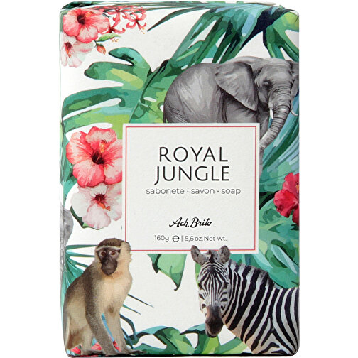 ROYAL JUNGLE. Såper beriket med grønn leire (160 g), Bilde 1