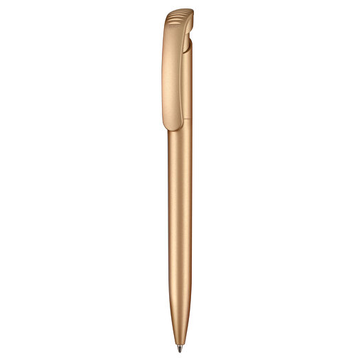 Kugelschreiber CLEAR GOLD , Ritter-Pen, gold lackiert, ABS-Kunststoff, 14,80cm (Länge), Bild 1
