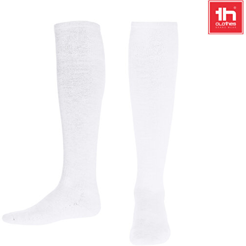 THC RUN WH. Mittlere-Wade Sportsocken , weiß, Polyester, Spandex, 36, , Bild 4