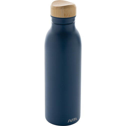 Avira Alcor 600ml Wasserflasche Aus RCS Rec. Stainless-Steel , blau, Rostfreier Stahl - recycelt, 22,50cm (Höhe), Bild 1