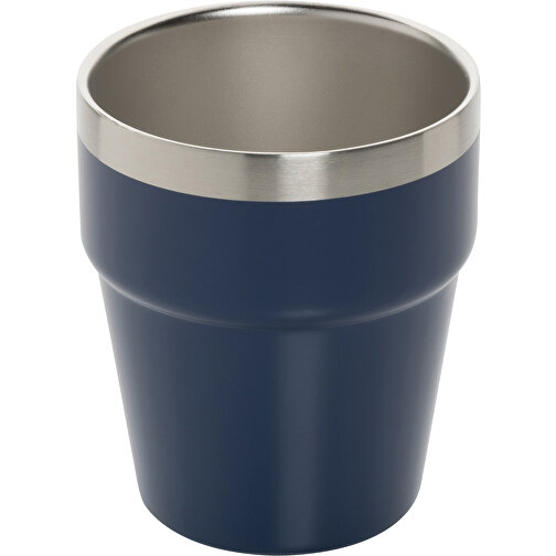 Clark Doppelwandige RCS Kaffeetasse 300ml , navy blau, Rostfreier Stahl - recycelt, 9,70cm (Höhe), Bild 1