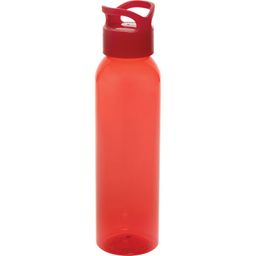 Oasis RCS Recycelte PET Wasserflasche 650ml , rot, PET - recycelt, 25,50cm (Höhe), Bild 1