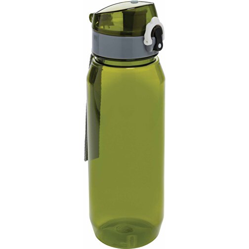 Yide Verschliessbare Wasserflasche Aus RCS Rec. PET, 800ml , grün, PET - recycelt, 25,00cm (Höhe), Bild 1