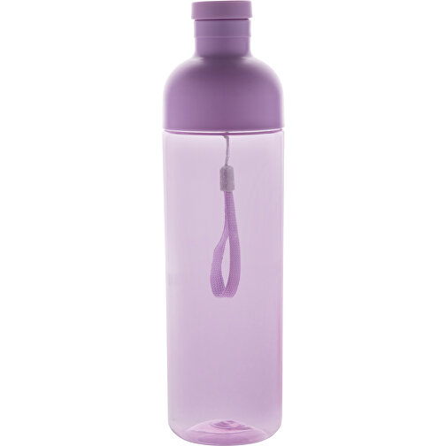 Impact Auslaufsichere Wasserflasche Aus RCS Recyc. PET 600ml , lila, PET - recycelt, 24,30cm (Höhe), Bild 3