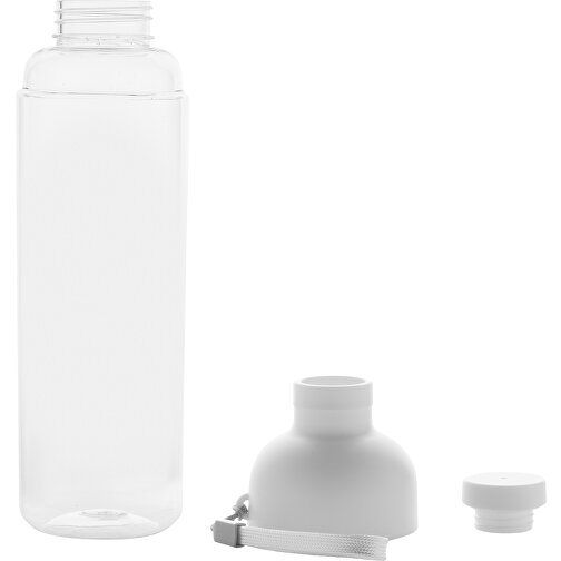 Impact Auslaufsichere Wasserflasche Aus RCS Recyc. PET 600ml , weiss, PET - recycelt, 24,30cm (Höhe), Bild 5