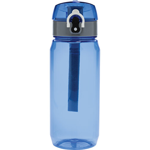 Yide RCS  RPET Verschließbare Wasserflasche 600ml , blau, PET - recycelt, 21,40cm (Höhe), Bild 2