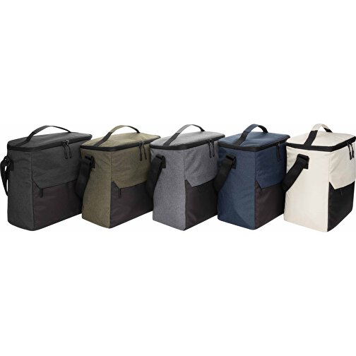 Kazu AWARE™ RPET Kühltasche , grün, PET - recycelt, 23,00cm x 26,00cm (Länge x Höhe), Bild 7