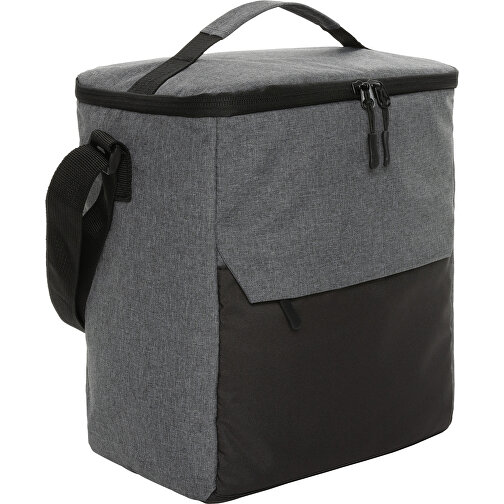 Kazu AWARE™ RPET Kühltasche , grau, PET - recycelt, 23,00cm x 26,00cm (Länge x Höhe), Bild 1