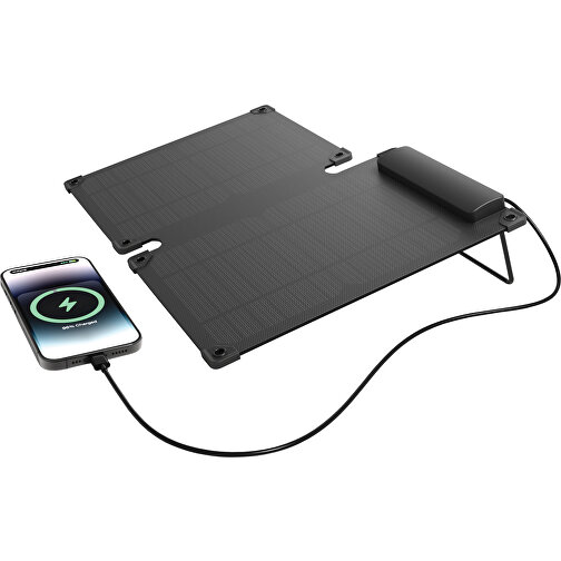 Solarpulse 10W bærbar solcellemodul laget av RCS rPlastik, Bilde 1