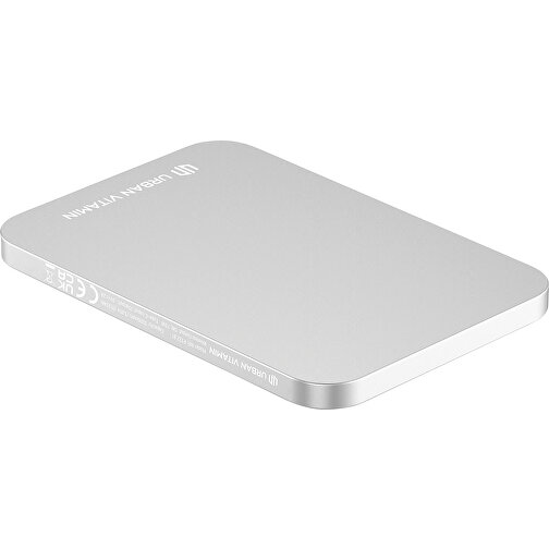 Urban Vitamin Burbank 3000mAh powerbank tillverkad av RCS-plast/aluminium, Bild 10