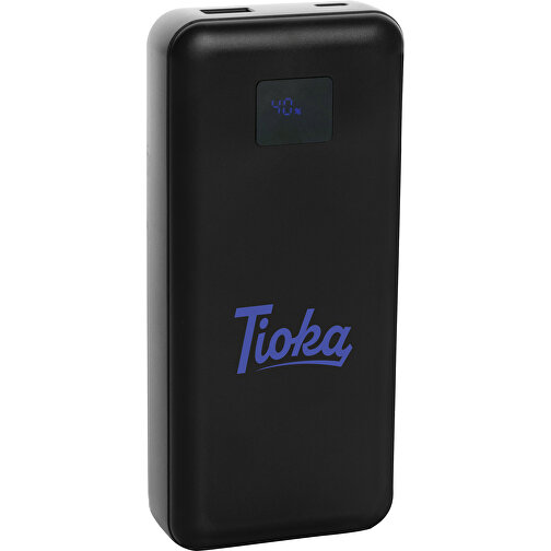 Powerbank do laptopa Gridley 20,000mAh 65W wykonany z RCS rPlastik, Obraz 7