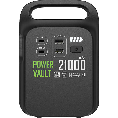 Power Vault 21.000mAh estación de energía portátil hecha de RCS rPlastik, Imagen 3