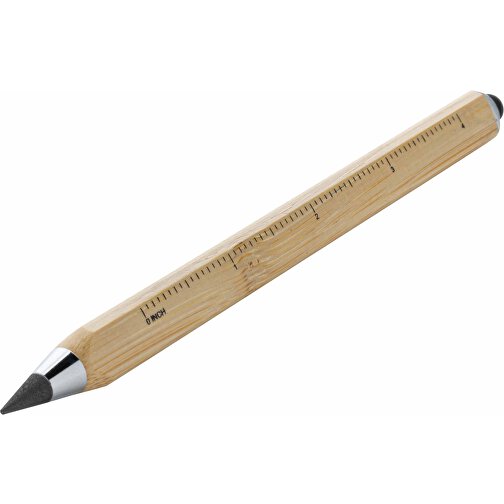 Eon Bambus Infinity Multitasking Stift , braun, Bambus FSC® zertifiziert, 14,80cm (Höhe), Bild 3