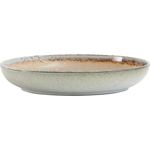 Nomimono Bowl, 31cm , weiß, Steingut, 31,00cm x 5,50cm (Länge x Höhe), Bild 1