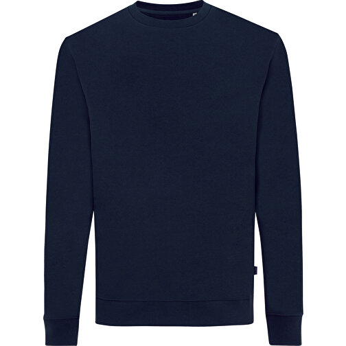 Iqoniq Zion Rundhals-Sweater Aus Recycelter Baumwolle , navy blau, 50% recycelte und 50% biologische Baumwolle, 5XL, 83,00cm x 1,00cm (Länge x Höhe), Bild 1